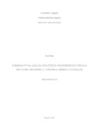 Komparativna analiza političkog i ekonomskog utjecaja hrvatske dijaspore u Latinskoj Americi i Australiji