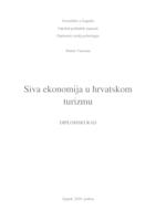 prikaz prve stranice dokumenta Siva ekonomija u hrvatskom turizmu