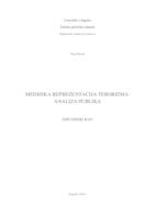 prikaz prve stranice dokumenta Medijska reprezentacija terorizma: analiza publika