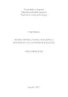prikaz prve stranice dokumenta Rusko-srpska vojna suradnja i sigurnost na Zapadnom Balkanu